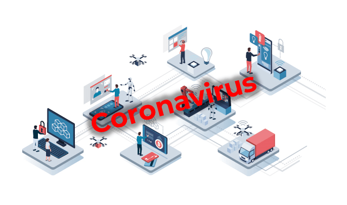 Coronavirus impacted technology supply chain 